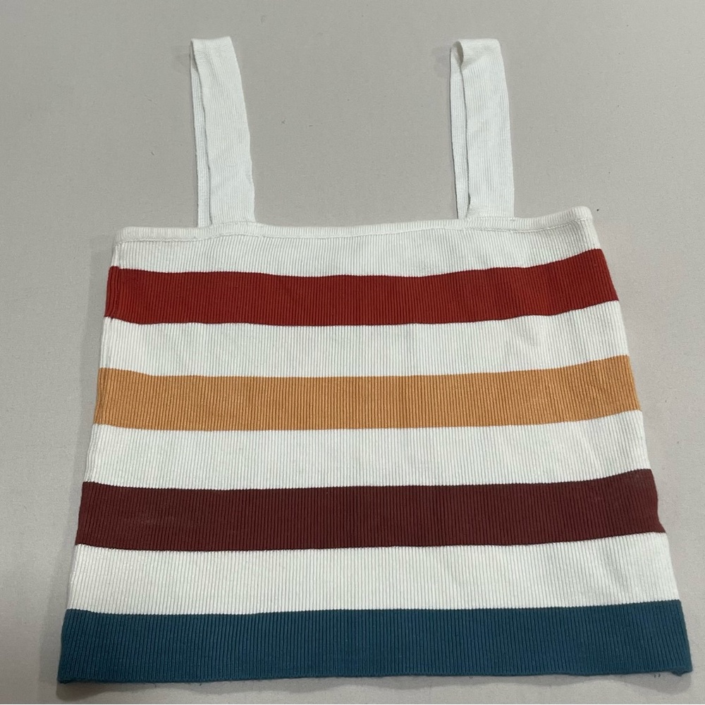Stretchy Striped Tank Top